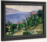 View Of Mount Marseilleveyre And The Isle Of Maire 1 By Paul Cezanne Fine Art Print 2