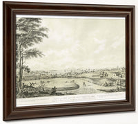 View Of The City Of New York In 1792 2 By George Hayward Fine Art Print 2