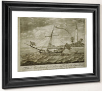 View Of The Lighthouse By William Burgis Fine Art Print 2