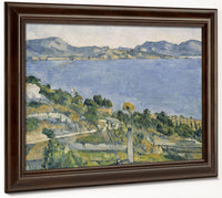 View Of The Marseille Gulf From L'estaque, Ca. 1878 79 By Paul Cezanne Fine Art Print 2