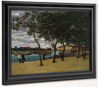 View Of The Seine, Paris By Armand Guillaumin Fine Art Print 2