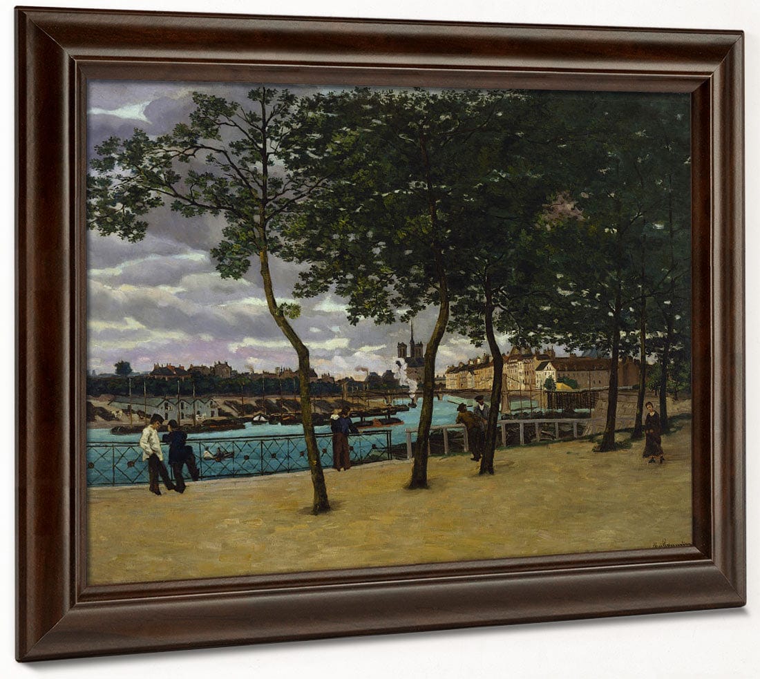 View Of The Seine, Paris By Armand Guillaumin Fine Art Print 2