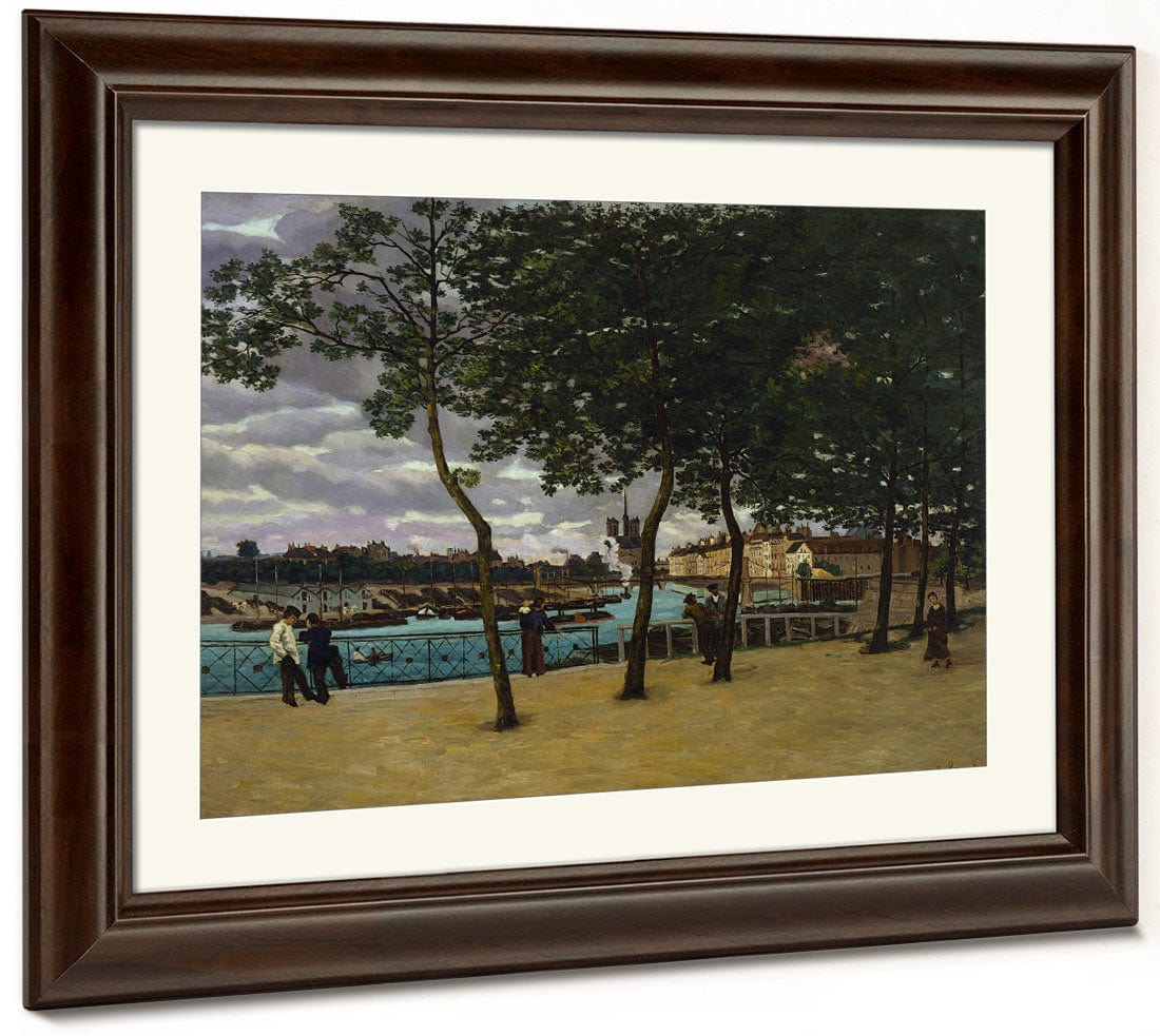 View Of The Seine, Paris By Armand Guillaumin Fine Art Print 2