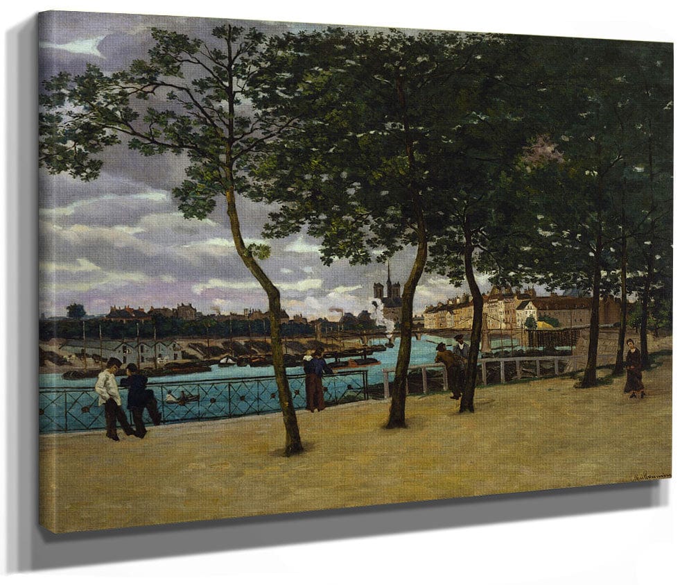 View Of The Seine, Paris By Armand Guillaumin Fine Art Print 2