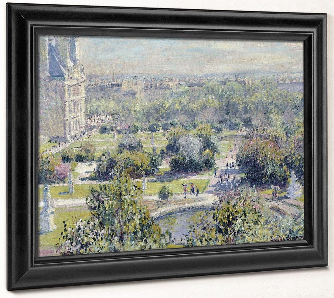 View Of The Tuileries Gardens, Paris By Claude Monet Fine Art Print 2