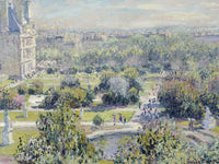 View Of The Tuileries Gardens, Paris By Claude Monet Fine Art Print 2