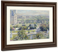 View Of The Tuileries Gardens, Paris By Claude Monet Fine Art Print 2