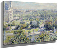 View Of The Tuileries Gardens, Paris By Claude Monet Fine Art Print 2