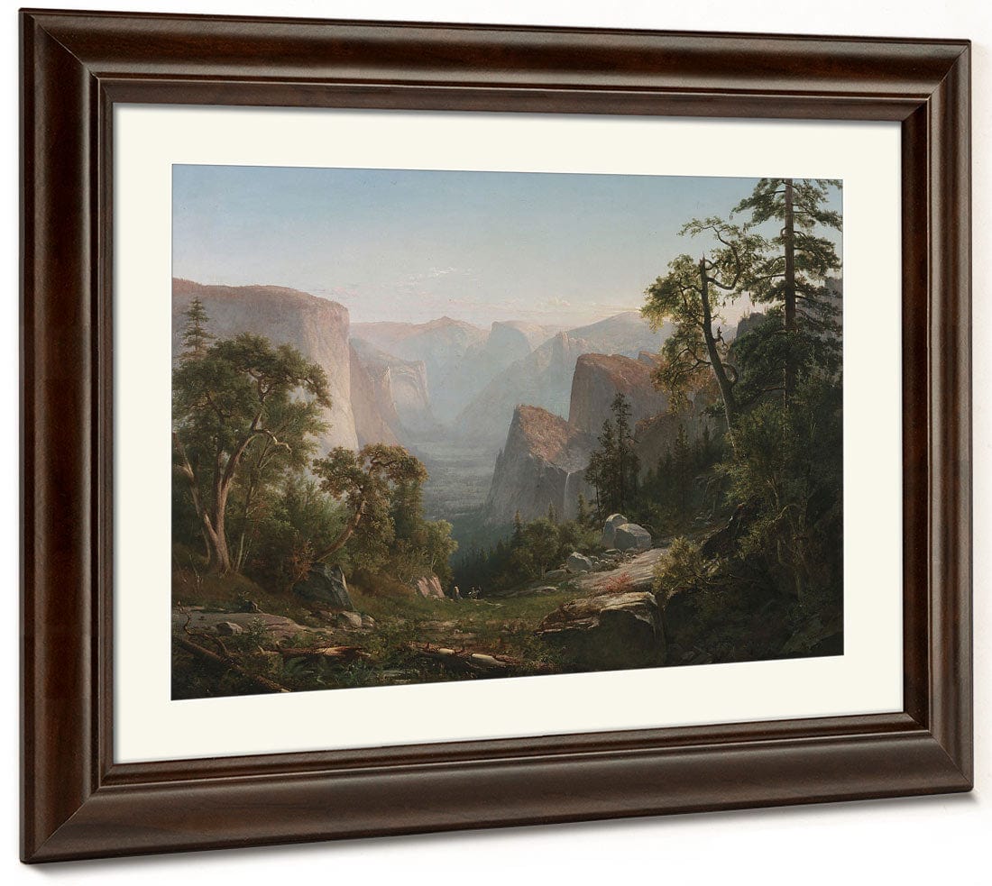 View Of The Yosemite Valley By Thomas Hill Fine Art Print 2