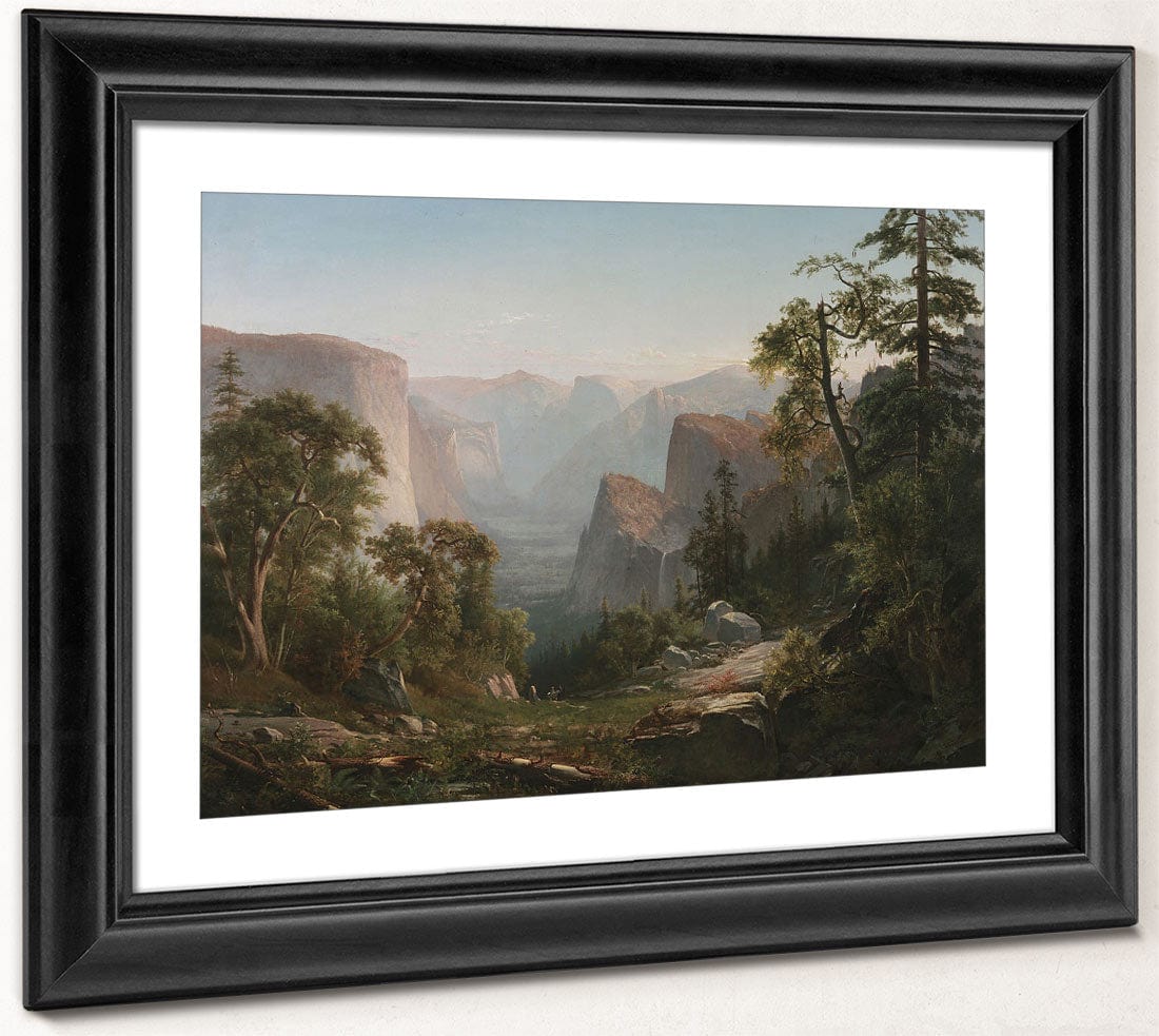 View Of The Yosemite Valley By Thomas Hill Fine Art Print 2