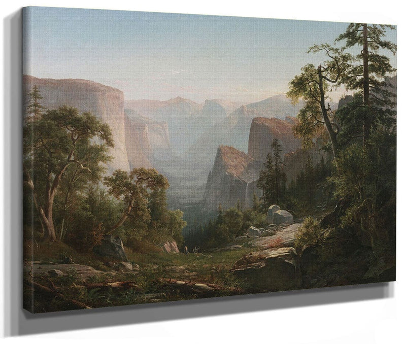 View Of The Yosemite Valley By Thomas Hill Fine Art Print 2