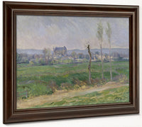 View Of Vernon By Claude Monet Fine Art Print 2