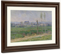 View Of Vernon By Claude Monet Fine Art Print 2