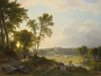 View Toward The Hudson Valley By Asher Brown Durand Fine Art Print 2