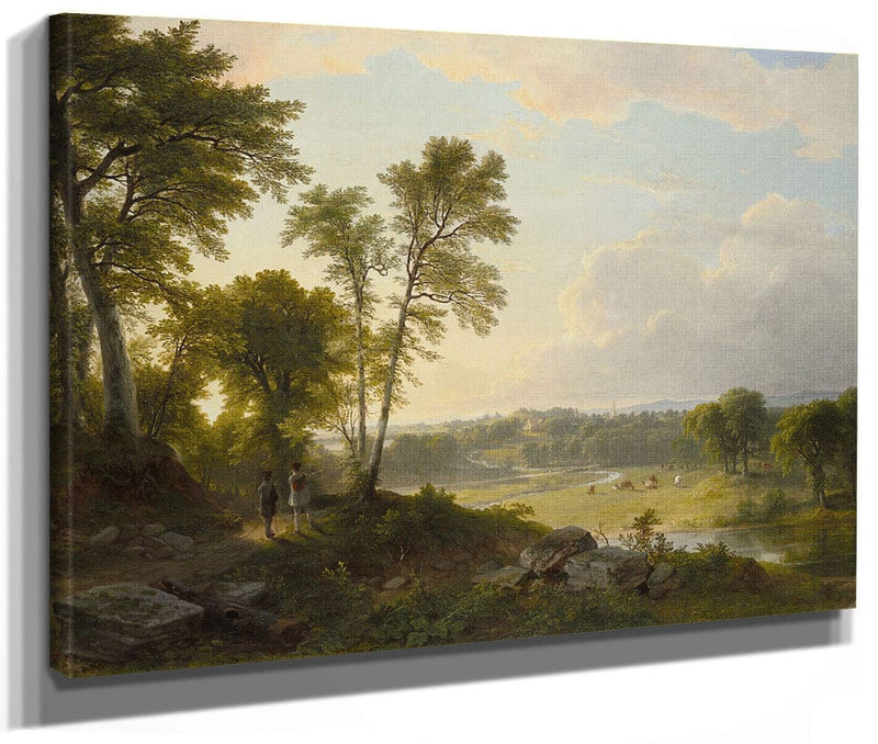 View Toward The Hudson Valley By Asher Brown Durand Fine Art Print 2