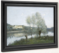 Ville D'avray 1 By Jean Baptiste Camille Corot Fine Art Print 2