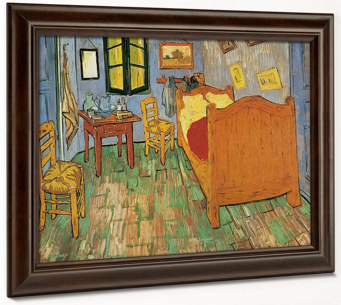 Vincent's Bedroom In Arles By Vincent Van Gogh Fine Art Print 2