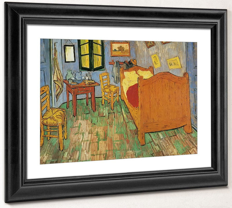Vincent's Bedroom In Arles By Vincent Van Gogh Fine Art Print 2