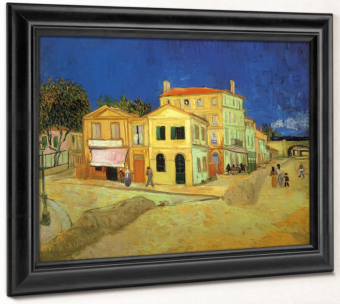 Vincent's House In Arles By Vincent Van Gogh Fine Art Print 2