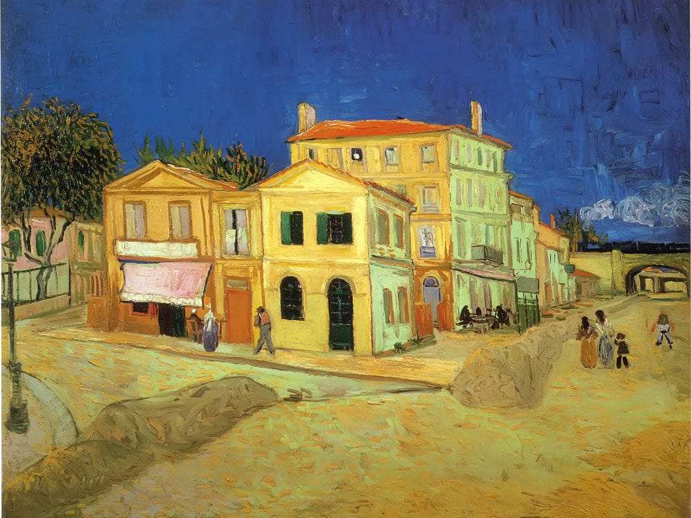 Vincent's House In Arles By Vincent Van Gogh Fine Art Print 2