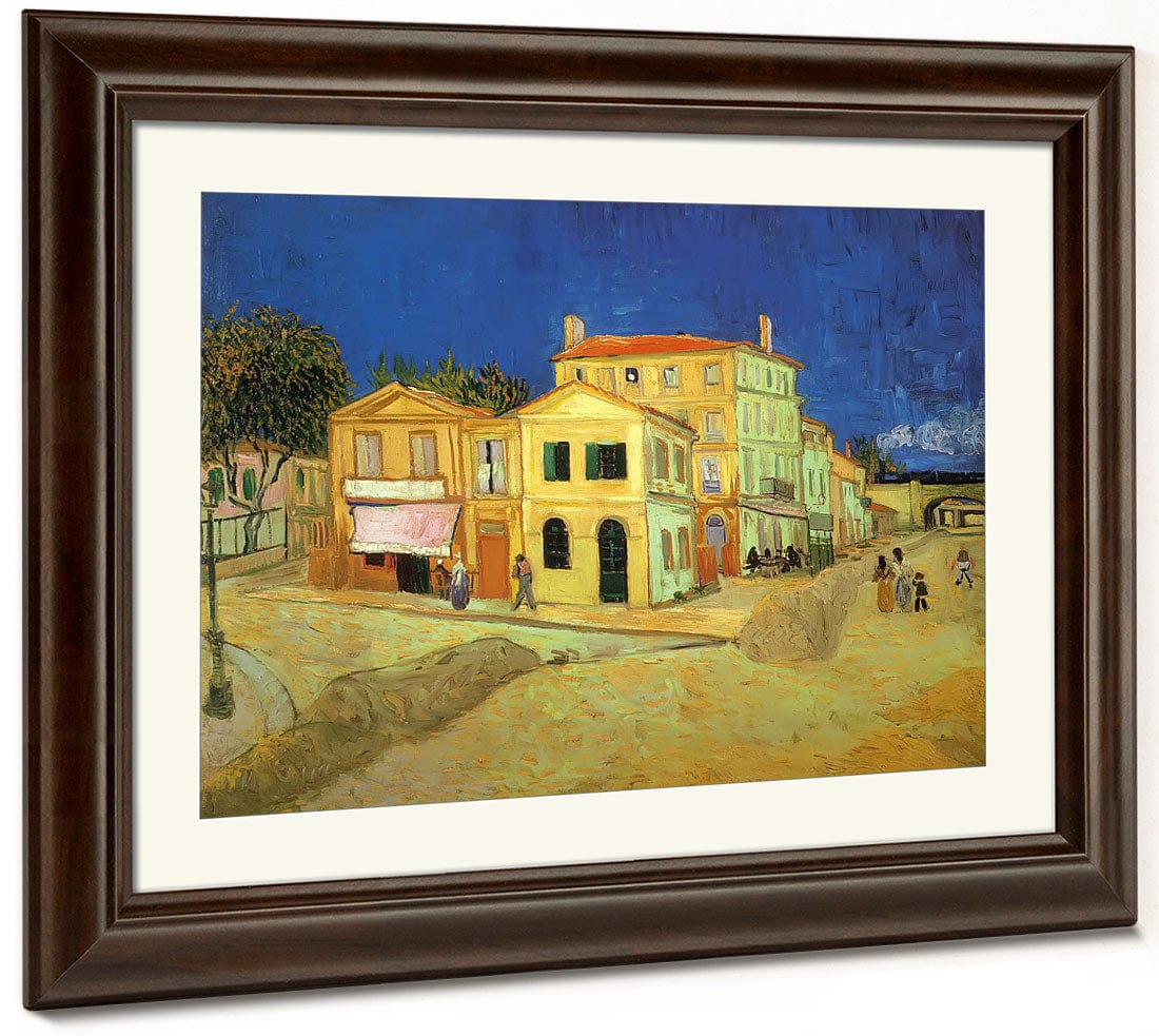Vincent's House In Arles By Vincent Van Gogh Fine Art Print 2