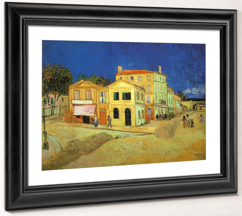 Vincent's House In Arles By Vincent Van Gogh Fine Art Print 2