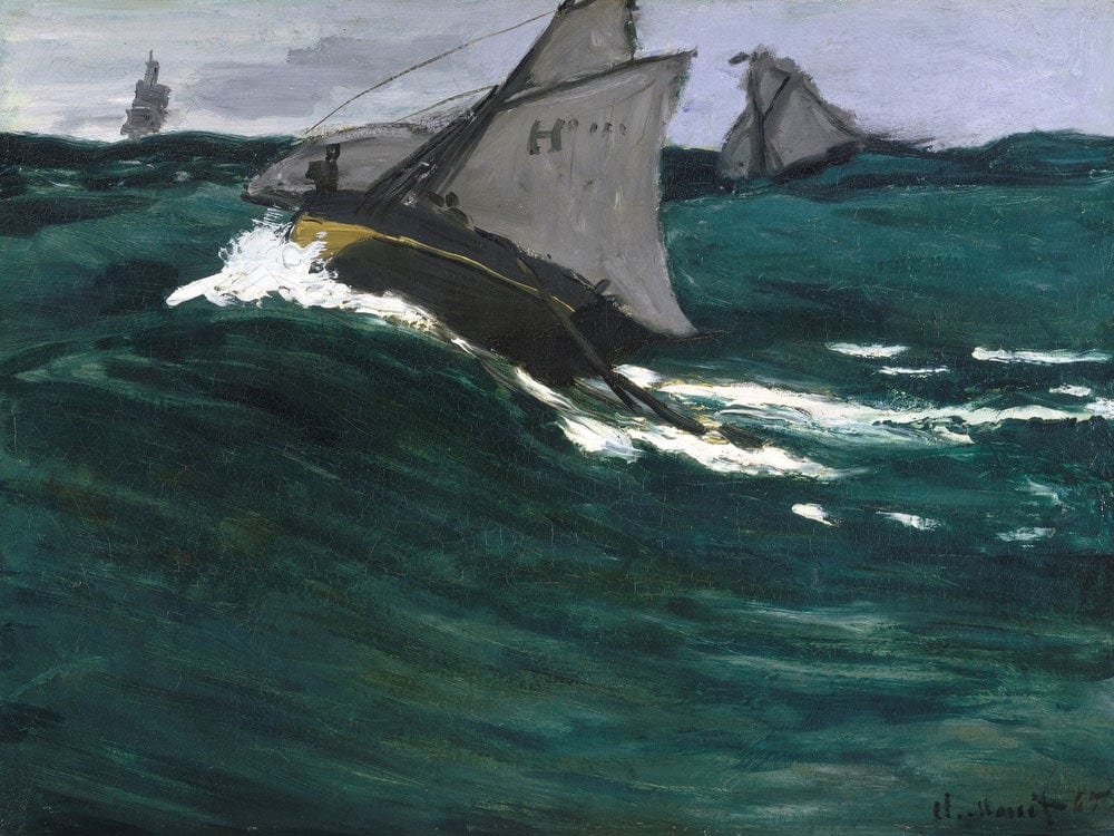 Vincent Van Gogh By Claude Monet Fine Art Print 2