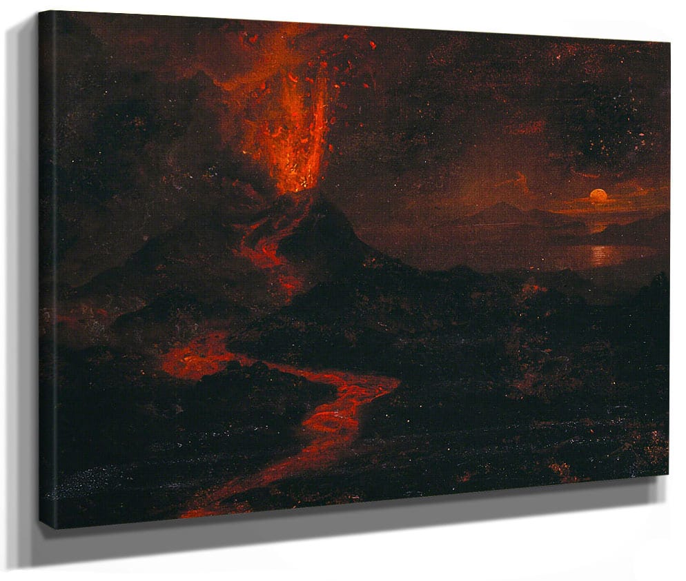 Volcano By James Mcneill Whistler Fine Art Print 2