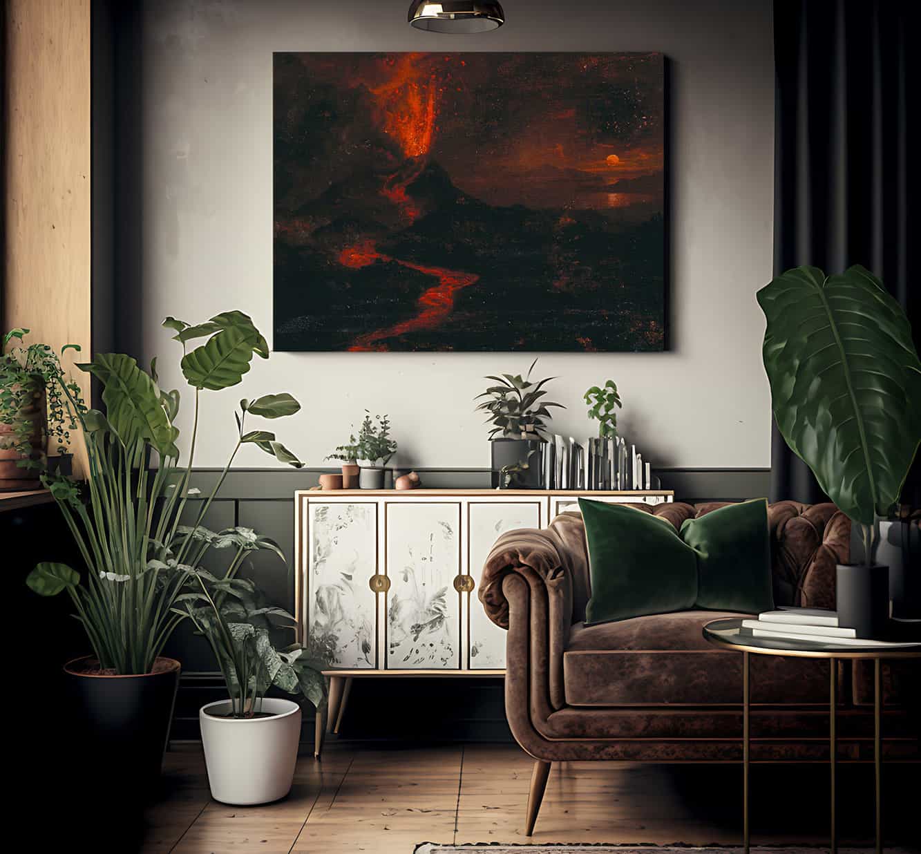 Volcano By James Mcneill Whistler Fine Art Print 2