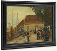Volendam Street Scene By Robert Henri Fine Art Print 2