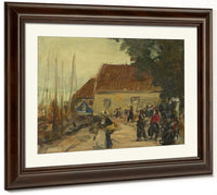 Volendam Street Scene By Robert Henri Fine Art Print 2