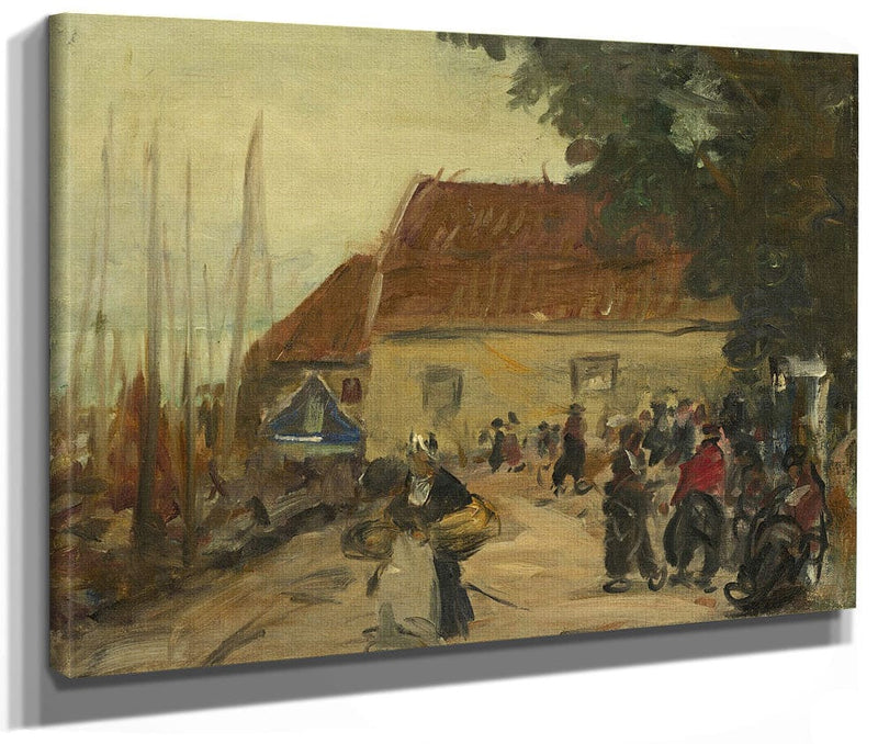 Volendam Street Scene By Robert Henri Fine Art Print 2
