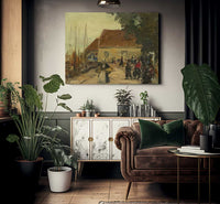 Volendam Street Scene By Robert Henri Fine Art Print 2