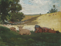 Warm Afternoon (Shepherdess) By Winslow Homer Fine Art Print 2
