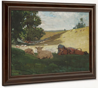 Warm Afternoon (Shepherdess) By Winslow Homer Fine Art Print 2