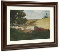 Warm Afternoon (Shepherdess) By Winslow Homer Fine Art Print 2