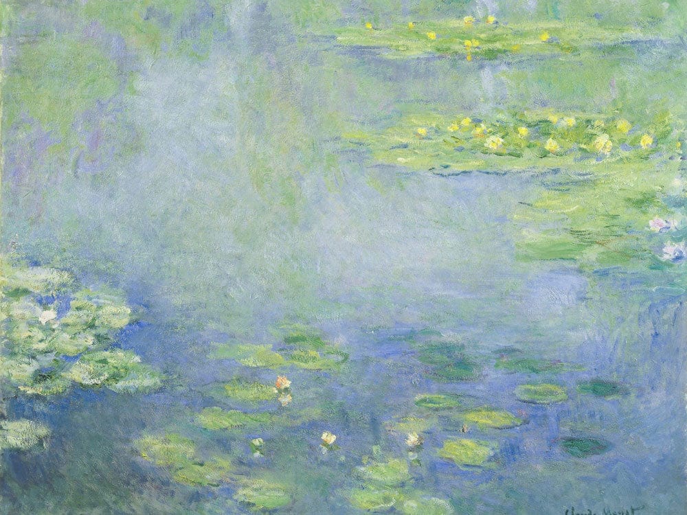 Waterlilies 1 By Claude Monet Fine Art Print 2