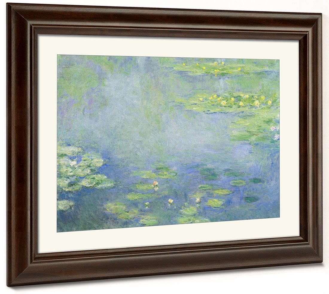 Waterlilies 1 By Claude Monet Fine Art Print 2