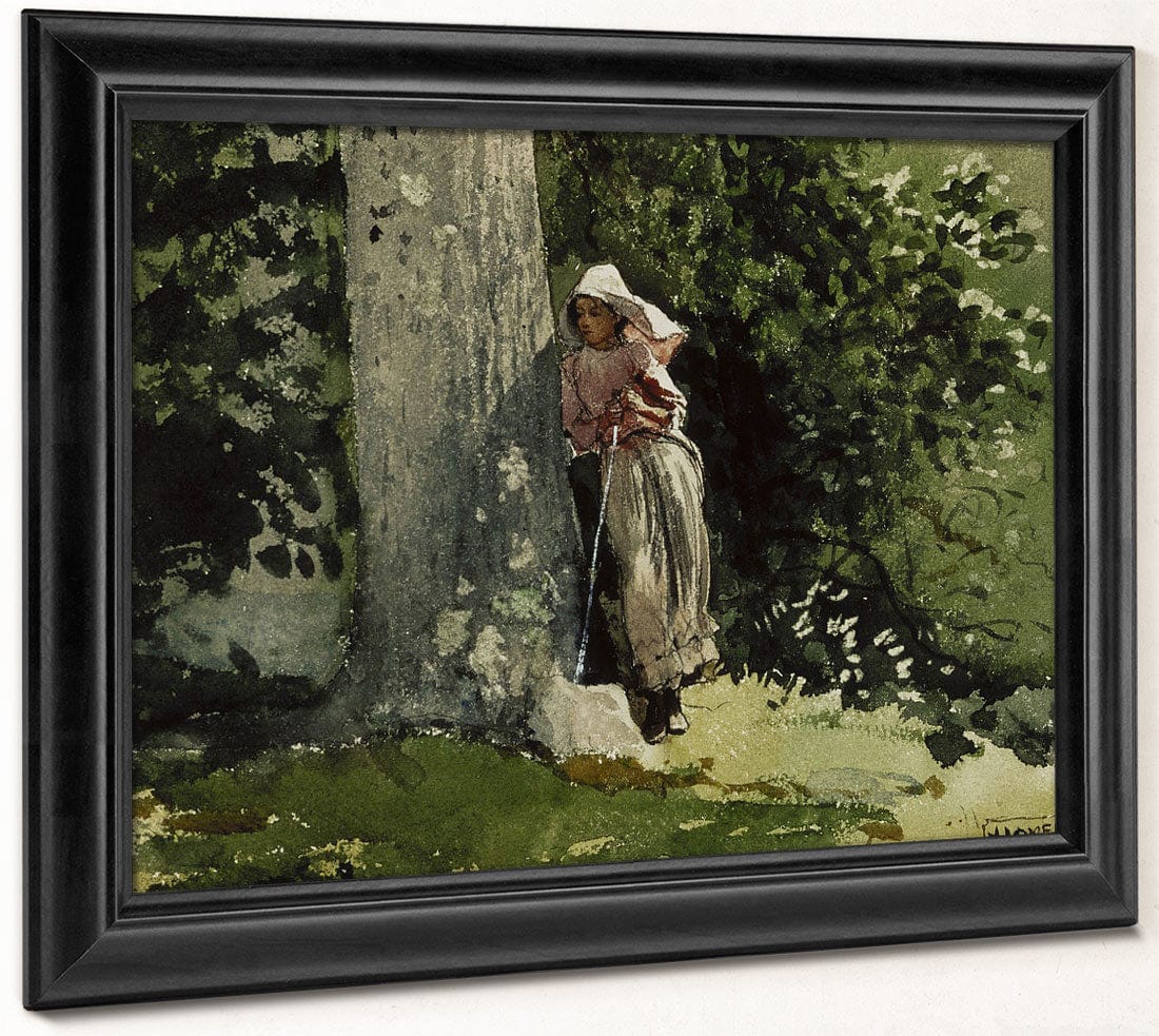 Weary By Winslow Homer Fine Art Print 2