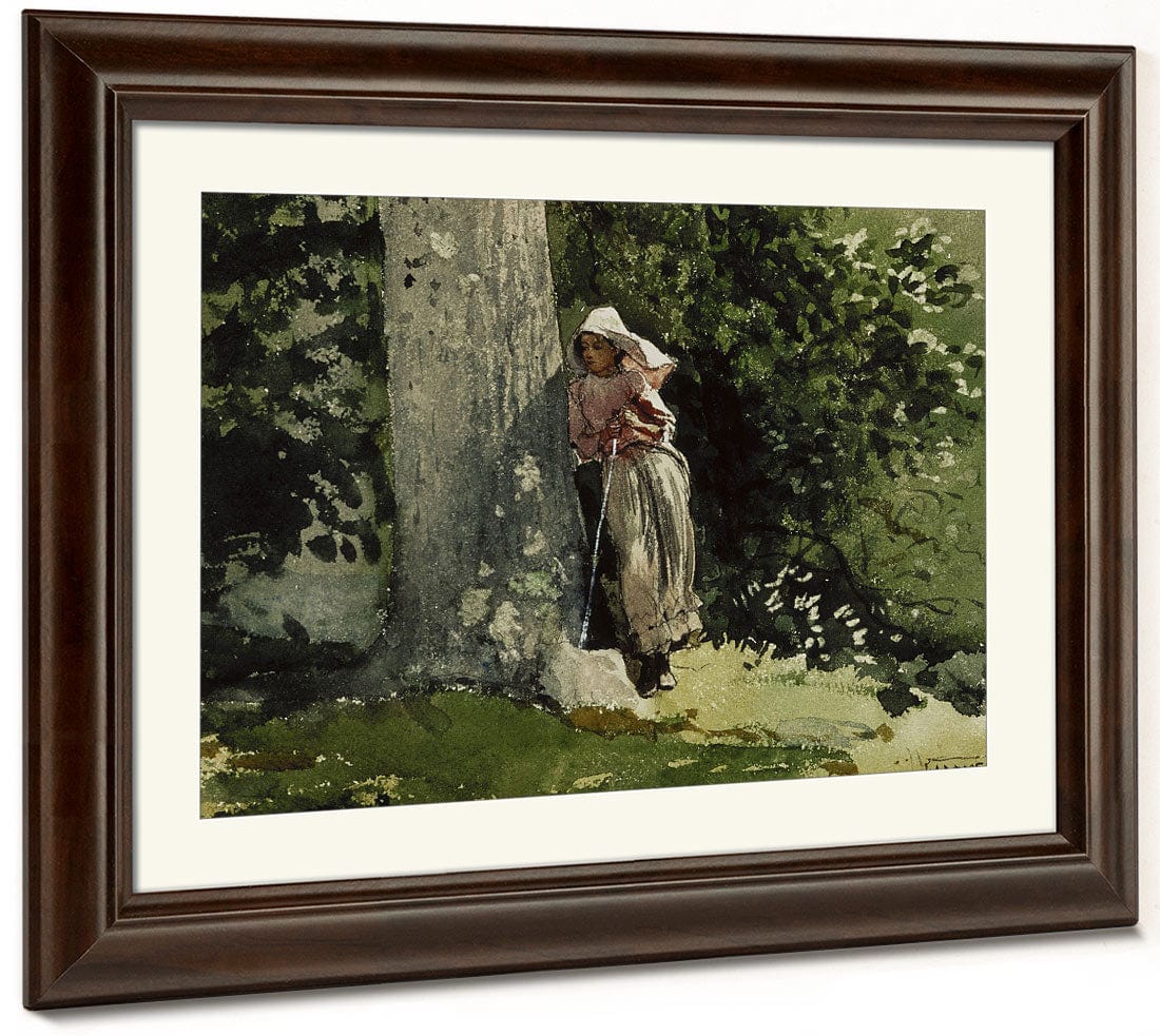 Weary By Winslow Homer Fine Art Print 2