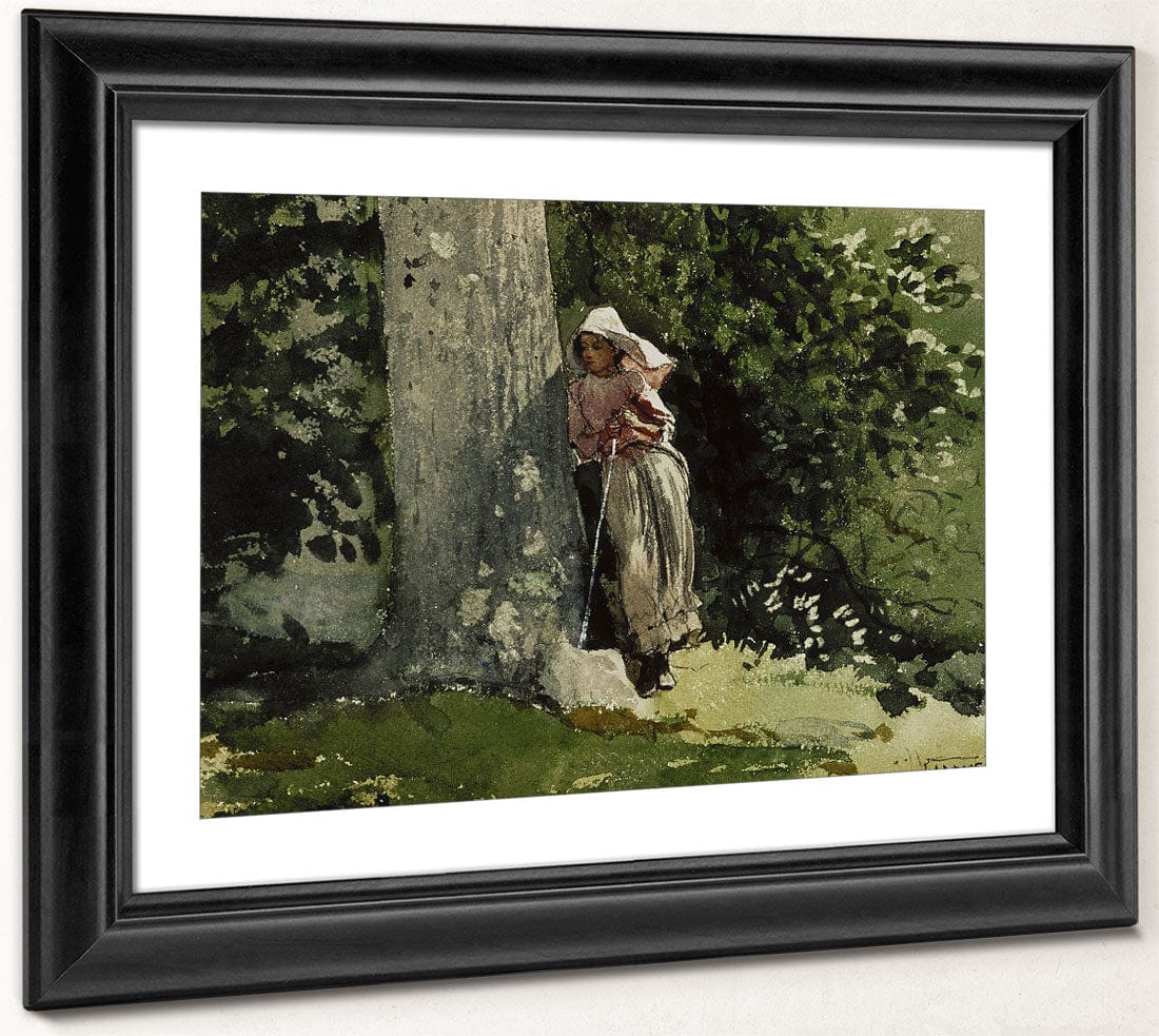 Weary By Winslow Homer Fine Art Print 2