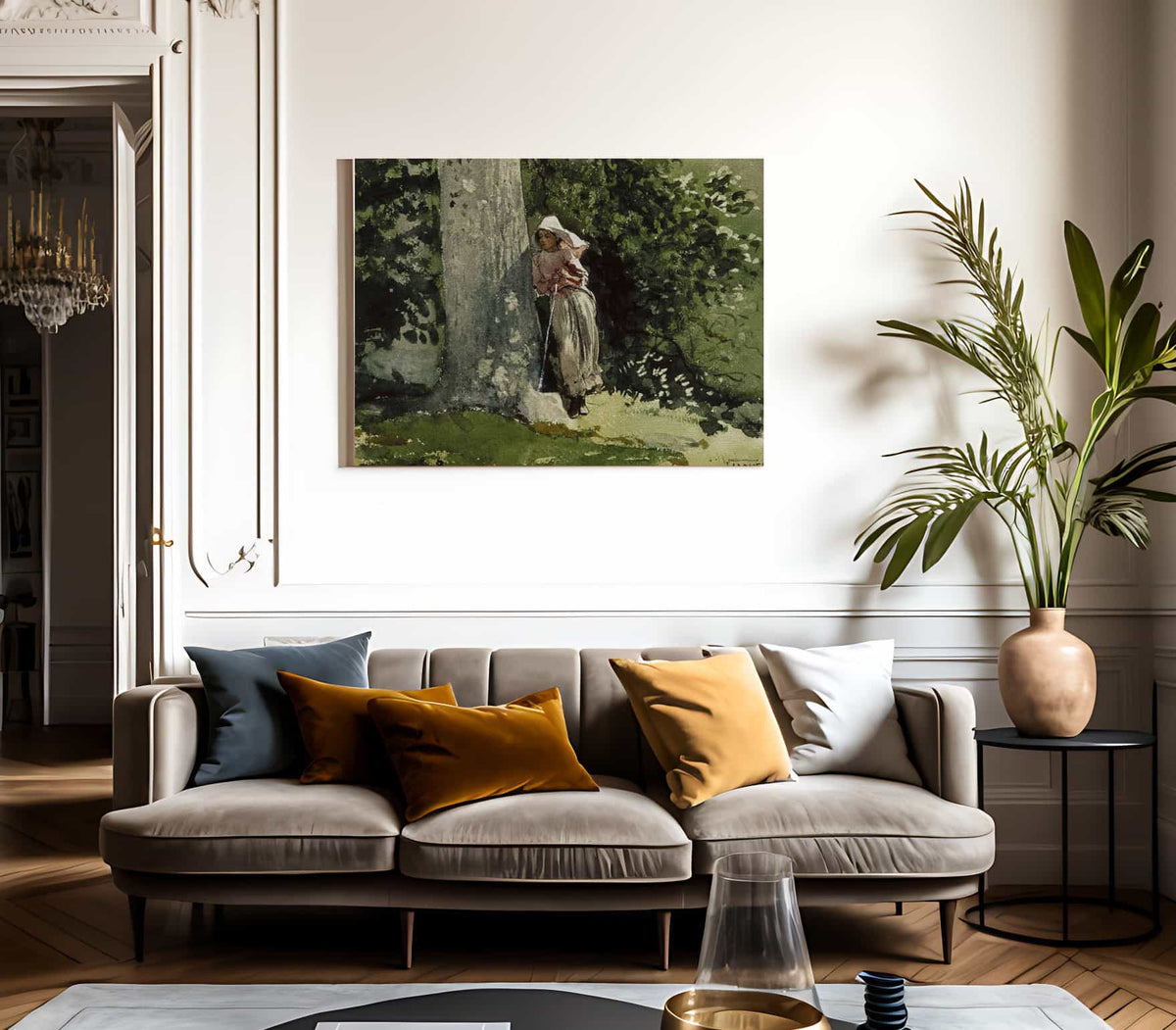 Weary By Winslow Homer Fine Art Print 2