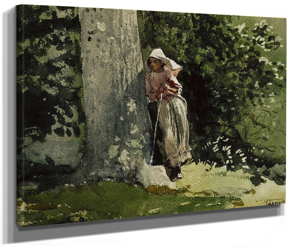 Weary By Winslow Homer Fine Art Print 2