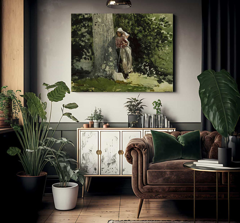 Weary By Winslow Homer Fine Art Print 2