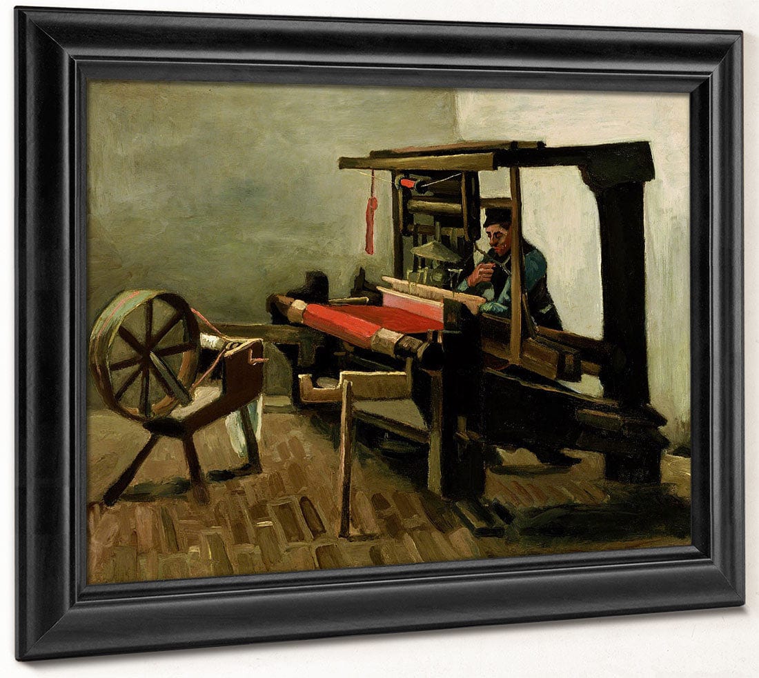 Weaver By Vincent Van Gogh Fine Art Print 2
