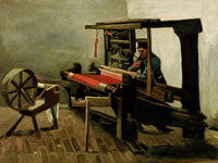 Weaver By Vincent Van Gogh Fine Art Print 2