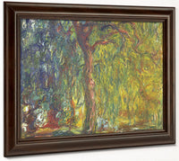 Weeping Willow By Claude Monet Fine Art Print 2