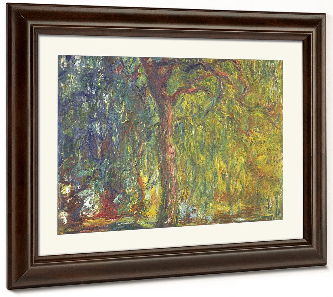 Weeping Willow By Claude Monet Fine Art Print 2