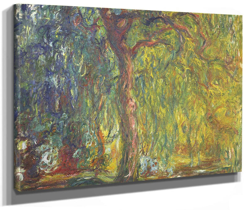 Weeping Willow By Claude Monet Fine Art Print 2