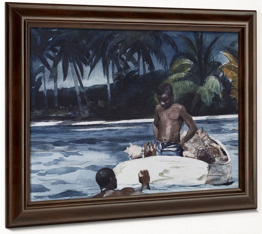 West Indian Divers By Winslow Homer Fine Art Print 2